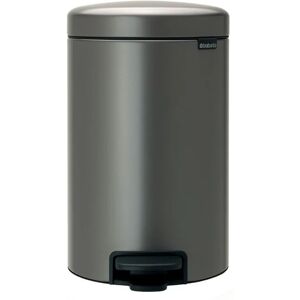 Brabantia Cestino da bagno a pedale new icon  grigio platino in inox