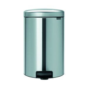 Brabantia Pattumiera New Icon  a pedale grigio inox 20 L