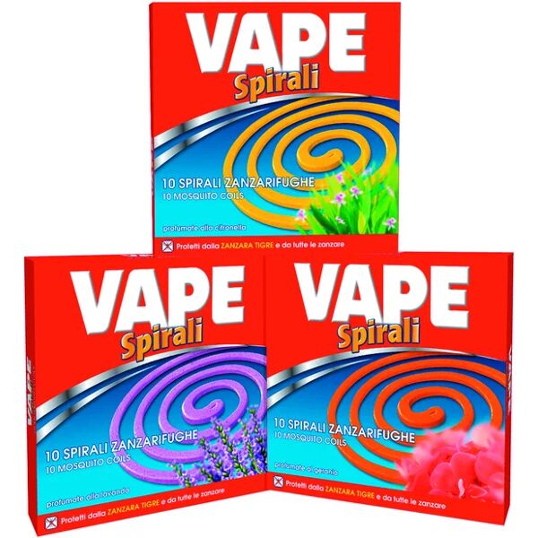 vape zampirone per zanzare  spirali profumati