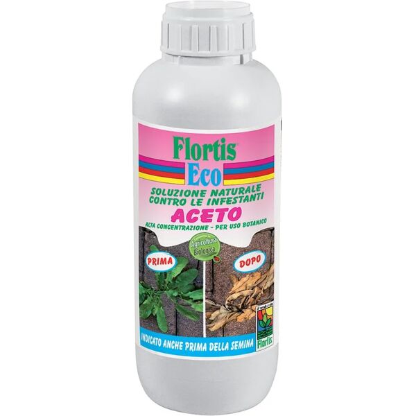 flortis diserbante selettivo  aceto concentrato liquido, 1 lt