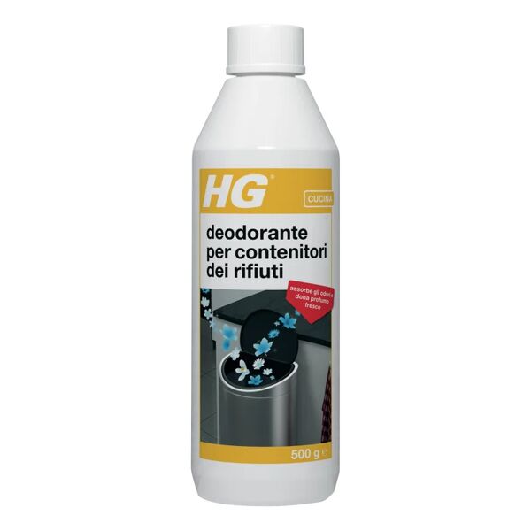 hg igienizzante  deodorante per contenitori dei rifiuti per contenitore dell'immondizia 0,5 kg