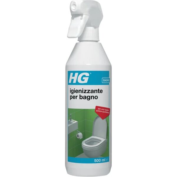 hg detergente  igienizzante per bagno 0,5 lt