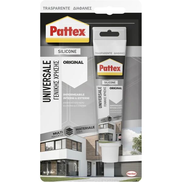 pattex silicone sigillante  universale trasparente 50 ml