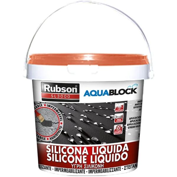 henkel silicone liquido aquablock 1kg tegola rubson -