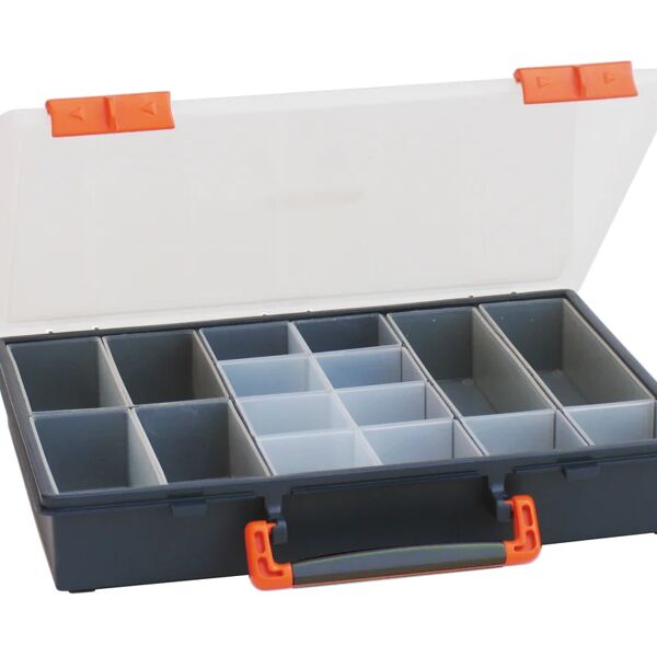 mobil plastic valigetta organizer portaminuterie con 16 vaschette estraibili - modello class 32