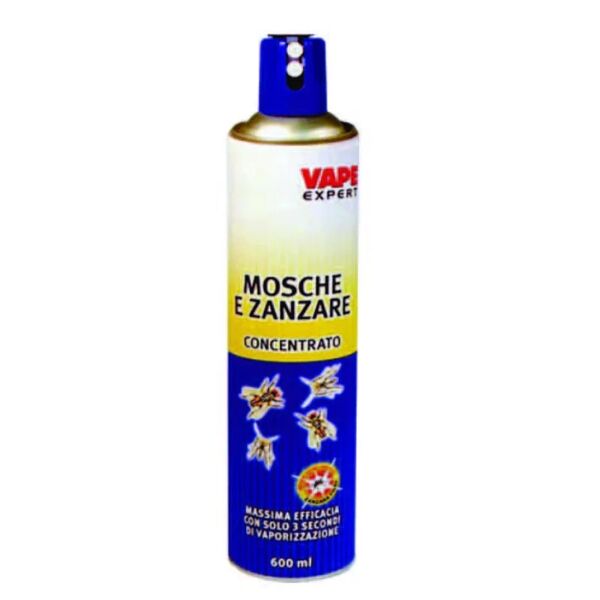 vape insetticida professionale mosche e zanzare - ml.600 in bomboletta spray