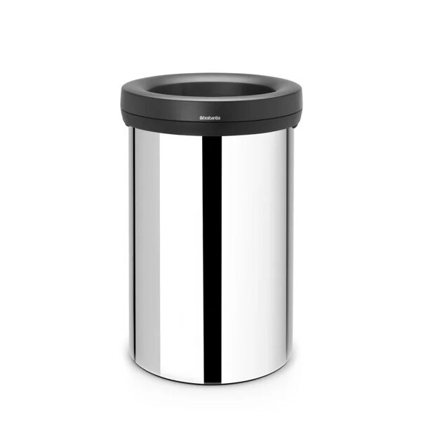 brabantia pattumiera open top bin 60lt.acciaio lucido