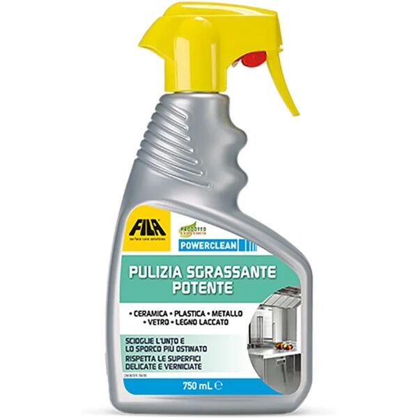 fila powerclean detergente sgrassante spray 750 ml