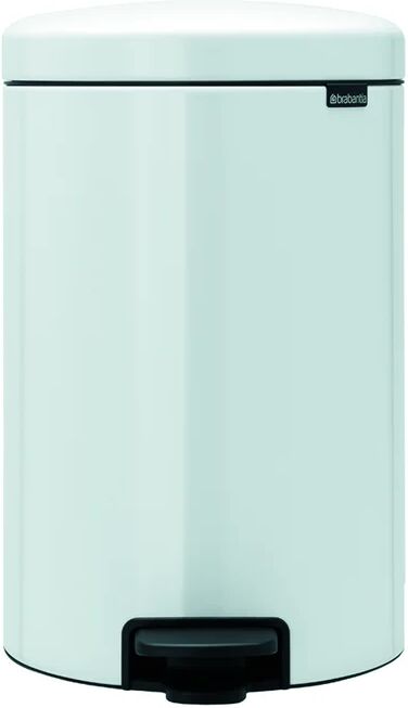 brabantia pattumiera new icon  a pedale bianco 20 l