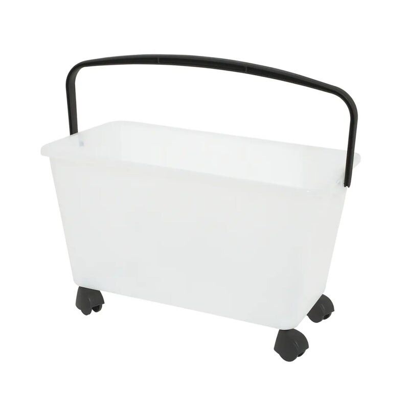 leroy merlin secchio in polipropilene trolley squizzo 15 l bianco