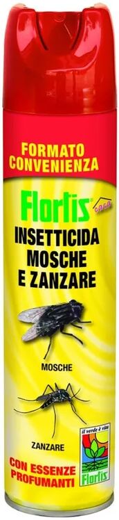 flortis insetticida spray per zanzare  600 ml