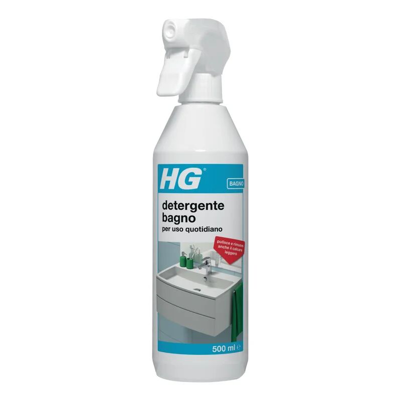 hg detergente anticalcare  detergente bagno uso quotidiano 0,5 lt