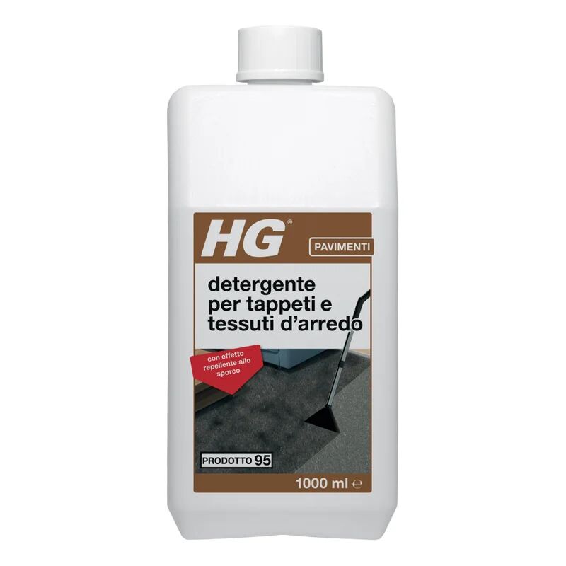 hg detergente per tessuti e tappeti  1 l