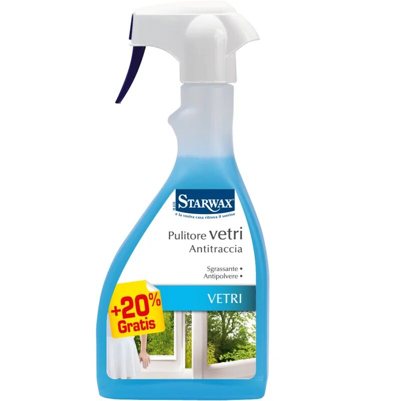 starwax - detergente vetri con alcool anti condensa - 600 ml