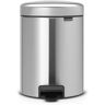 Brabantia PATTUMIERA PEDAL BIN LT.5 ARGENTO MATT