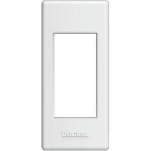 BTicino Placca 1 modulo Living light  bianco