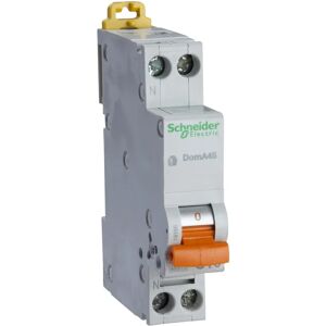 Schneider Electric Interruttore Magnetotermico DomA45 1P+N C 25A 4500A