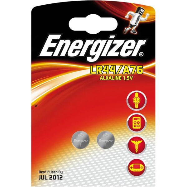 energizer pila a76 / lr44 / v13ga  2 batterie