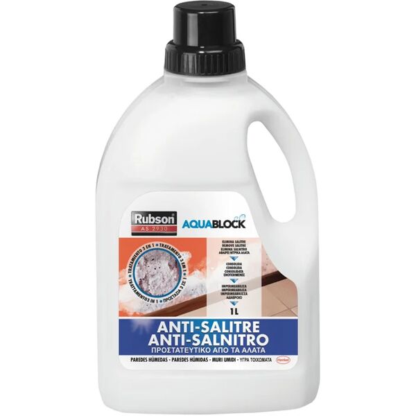 rubson pulitore antimuffa  aquablock antisalnitro 1 l