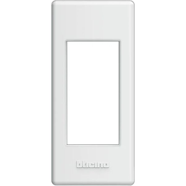 bticino placca 1 modulo living light  bianco