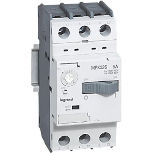 bticino kit interruttore magnetotermico  1.6-2.5a/0.75kw 3p 1.6a 6ka 2.5 moduli 380v