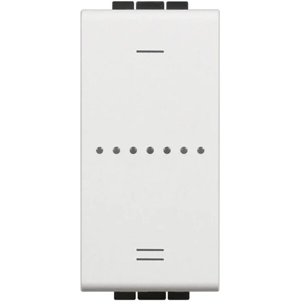 bticino interruttore unipolare dimmer n4411c livinglight smart livinglight smart  bianco