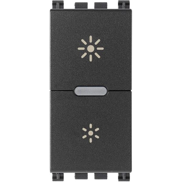 vimar dimmer connesso iot 220-240v grigio arke smart  grigio scuro