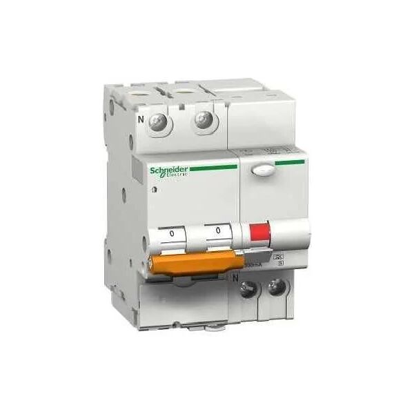 schneider electric interruttore magnetotermico domc45 1p+n c 25a 30ma 4500a