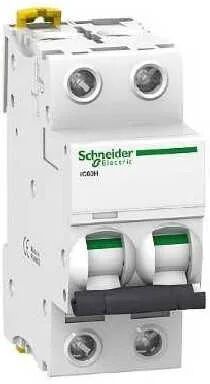 schneider electric ic60h interruttore magnetotermico 2p c 10a 10000a