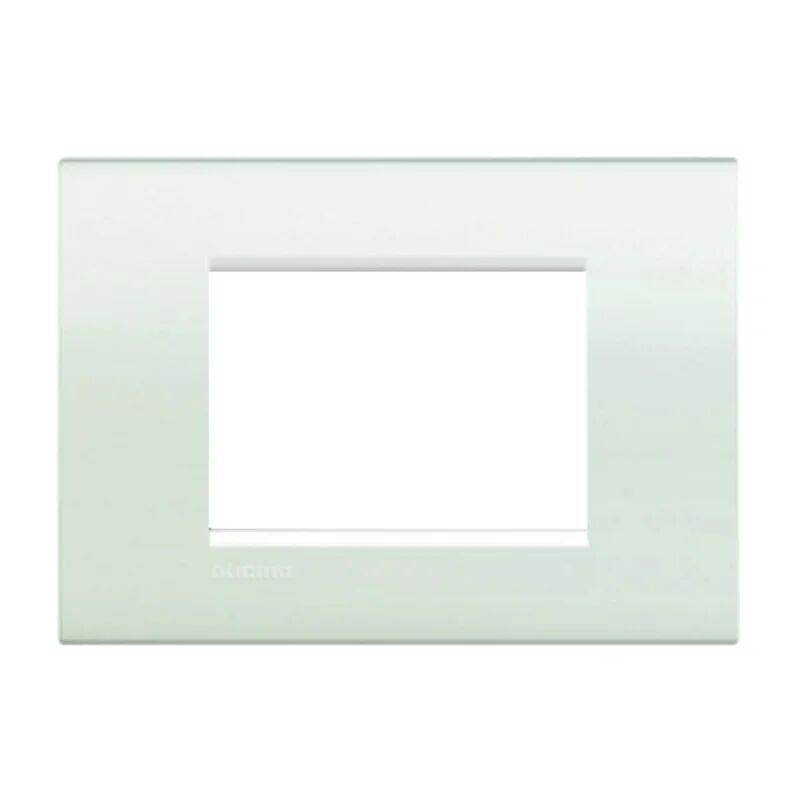 BTicino Placca 3 moduli Living light  bianco