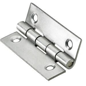 HETTICH Cerniera per mobili piana  inox L 30 x H 50 mm apertura 270 °