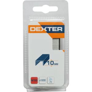 DEXTER Graffa  N53 L 10 mm H 1 cm 1200 pezzi