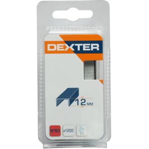 DEXTER Graffa  N53 L 10 mm H 1.2 cm 1200 pezzi