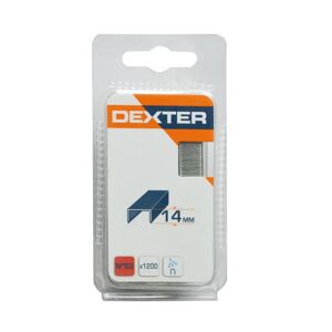 DEXTER Graffa  N53 L 11.4 mm H 1.4 cm 1200 pezzi