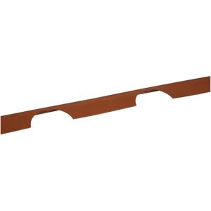 Leroy Merlin Supporto Per Toscana in pvc colore terracotta Dimensioni L 100 cm x P 2 cm