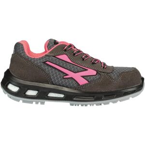 U-POWER Scarpe antinfortunistiche basse  Verok S1P n° 39 grigio e rosa