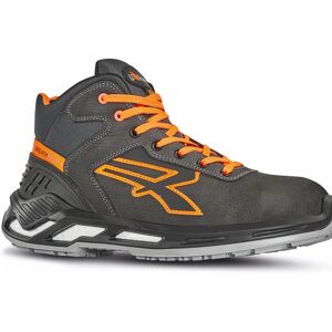 U-POWER Scarpe antinfortunistiche alte  Lord S3 n° 42 grigio e verde