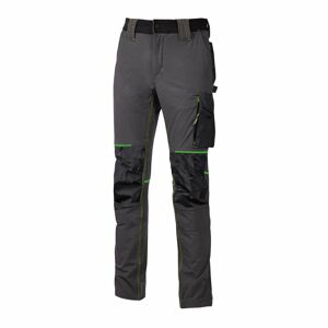 U-POWER Pantalone da lavoro  Atom grigio verde tg. XL