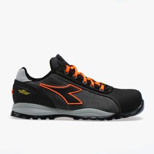 Diadora GLOVE TECH LOW PRO - SCARPE ANTINFORTUNISTICA BASSE S3 HRO SRA ESD COLORE NERO E ORANGE TECNOLOGIA GEOX -  UTILITY - Misura 44