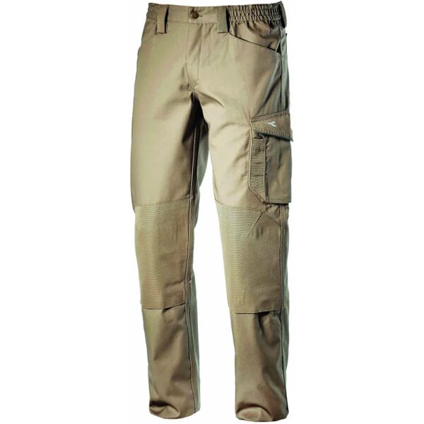 diadora utility pantalone da lavoro  rocky poly beige tg. s