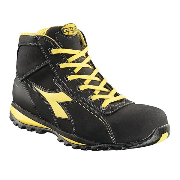 diadora utility scarpe antinfortunistiche alte  glove ii s3 n° 39 nero e giallo