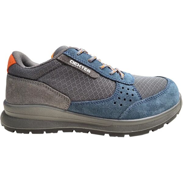 dexter scarpe antinfortunistiche basse  adft01 s1p n° 42 grigio e blu