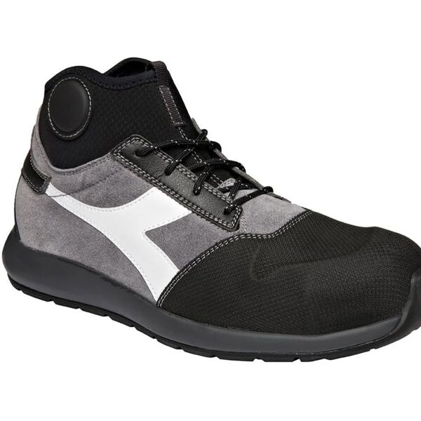 diadora utility scarpe antinfortunistiche alte  d-lift sock pro hro esd s3 n° 36 nero e grigio