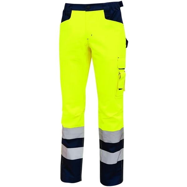 u-power pantalone da lavoro  light giallo fluo tg. m