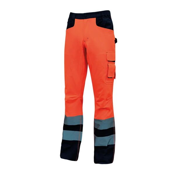 u-power pantalone da lavoro  beacon arancione fluo tg. xl