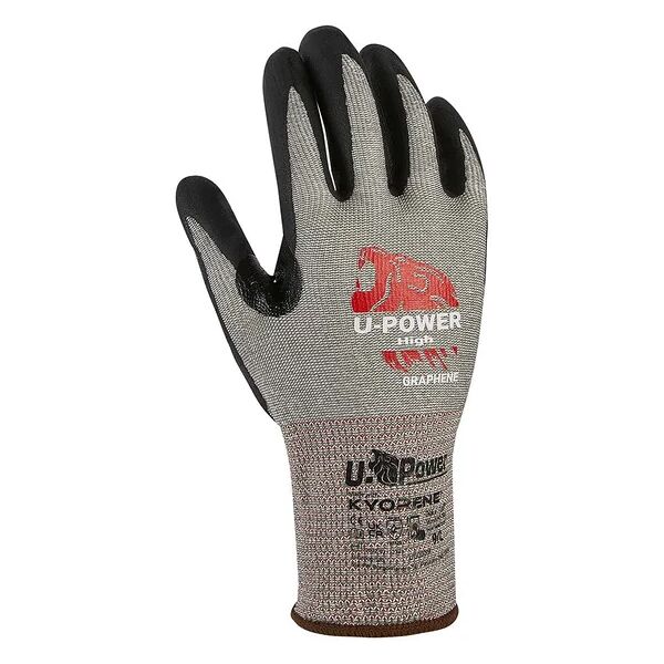 u-power guanto  high in schiuma di nitrile tg 9 1 paia