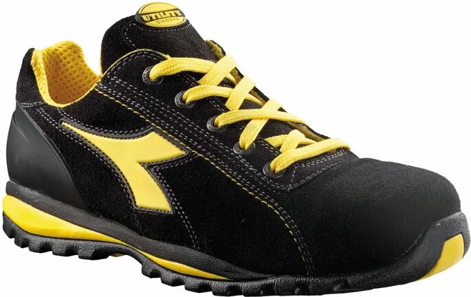 diadora utility scarpe antinfortunistiche basse  glove ii s1p n° 40 nero e giallo