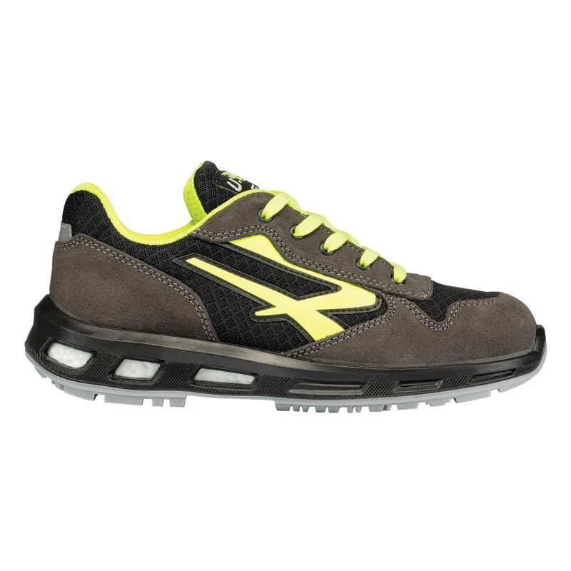 u-power scarpe antinfortunistiche basse  yellow s1p n° 41 grigio e giallo