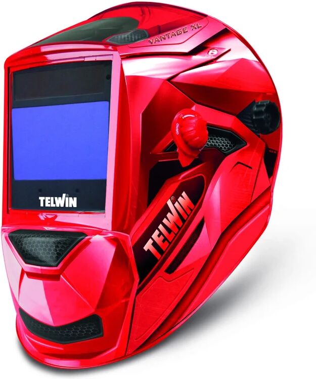 telwin maschera da saldatore  vantage red area visiva  10 cm