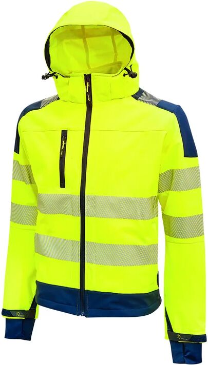 u-power giacca da lavoro  miky tg xl giallo fluo